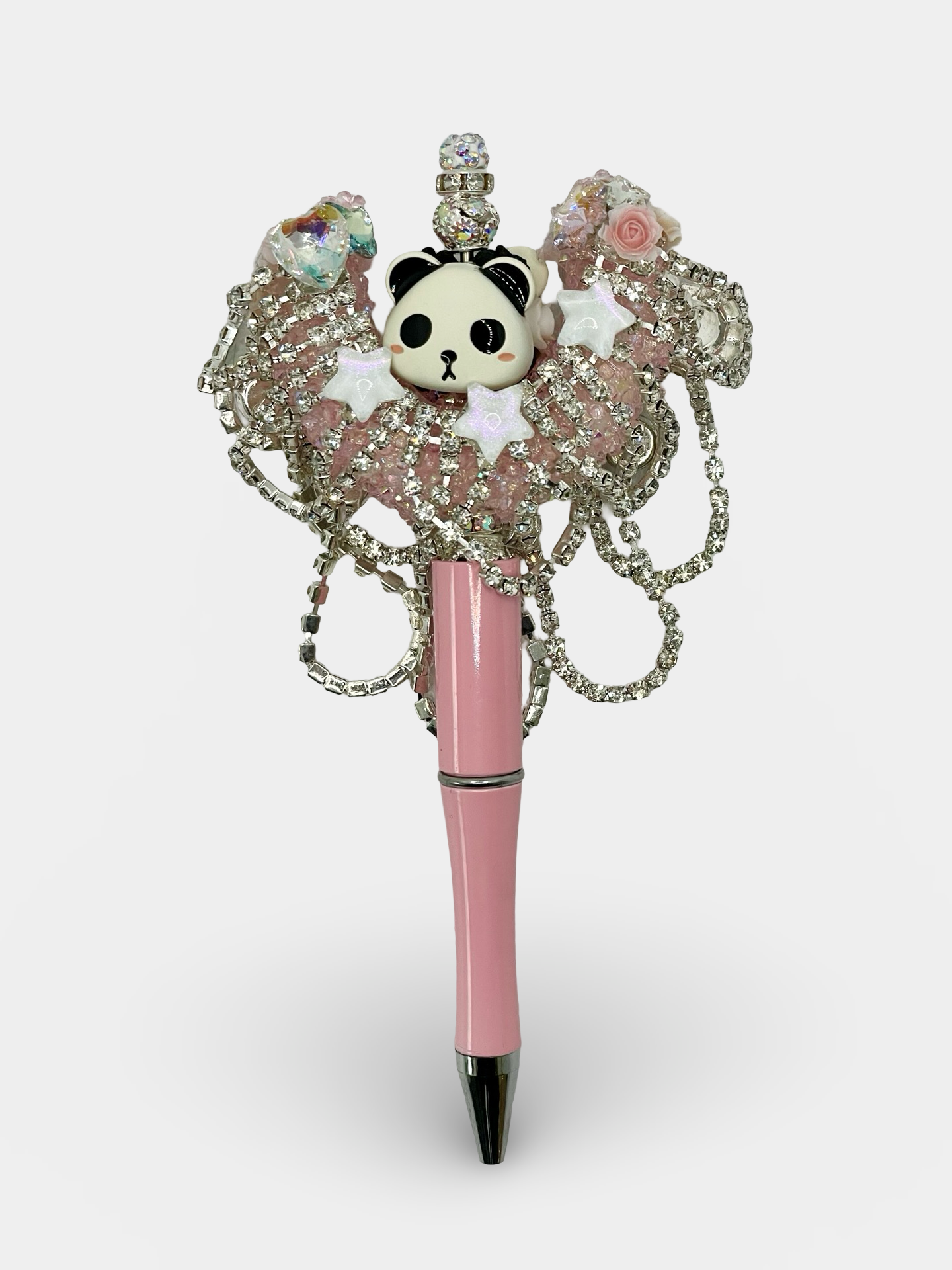 Sparkle Pink Panda Pen