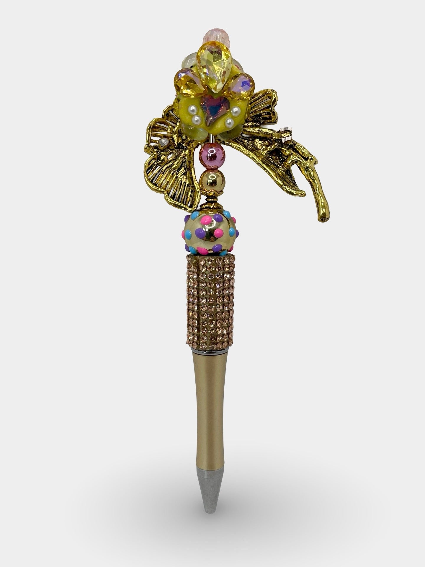 Golden Flower Pen