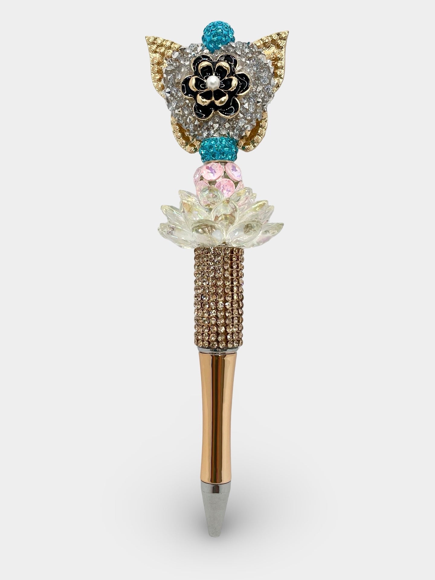 Rose Gold Butterfly Pen