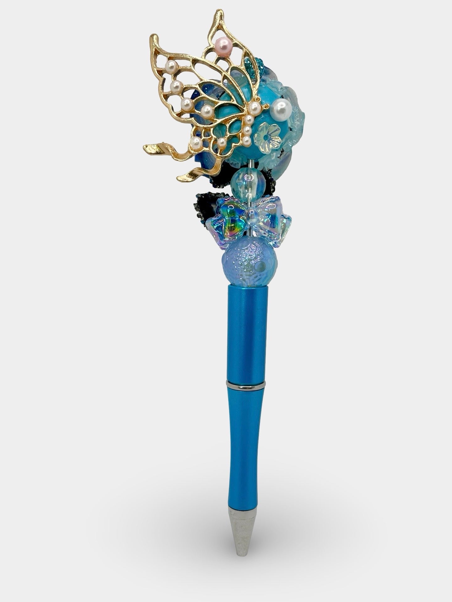 Blue Rose Pen