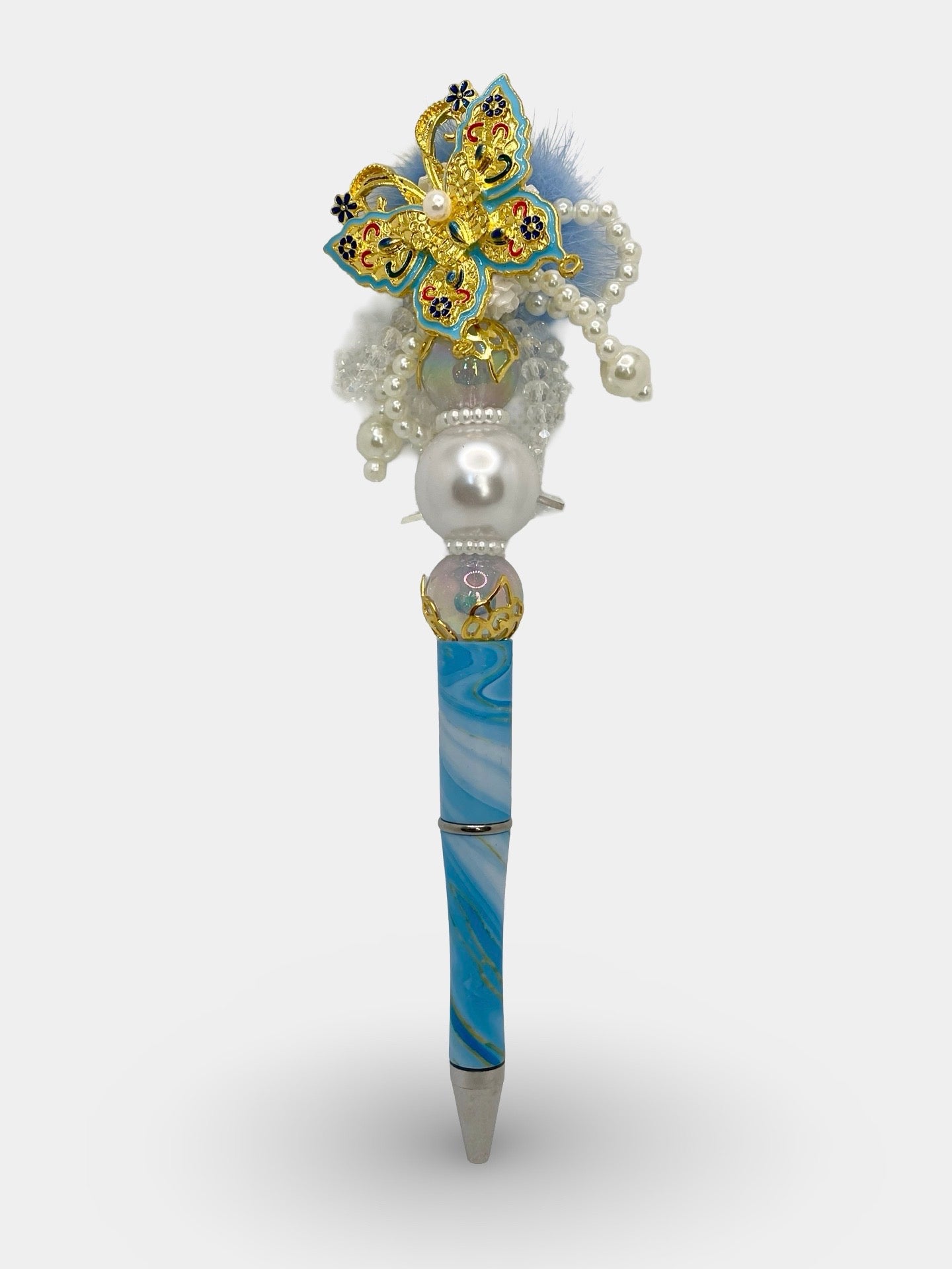 Cloisonne Butterfly Pen