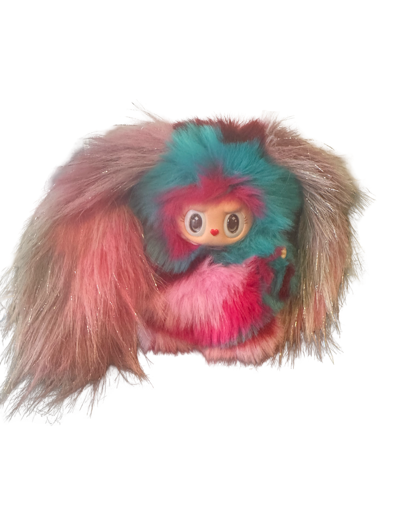 Custom Rainbow Bunny Labubu