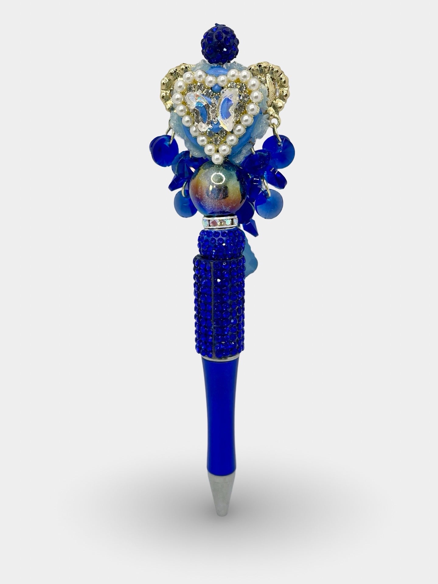Blue Heart Pen