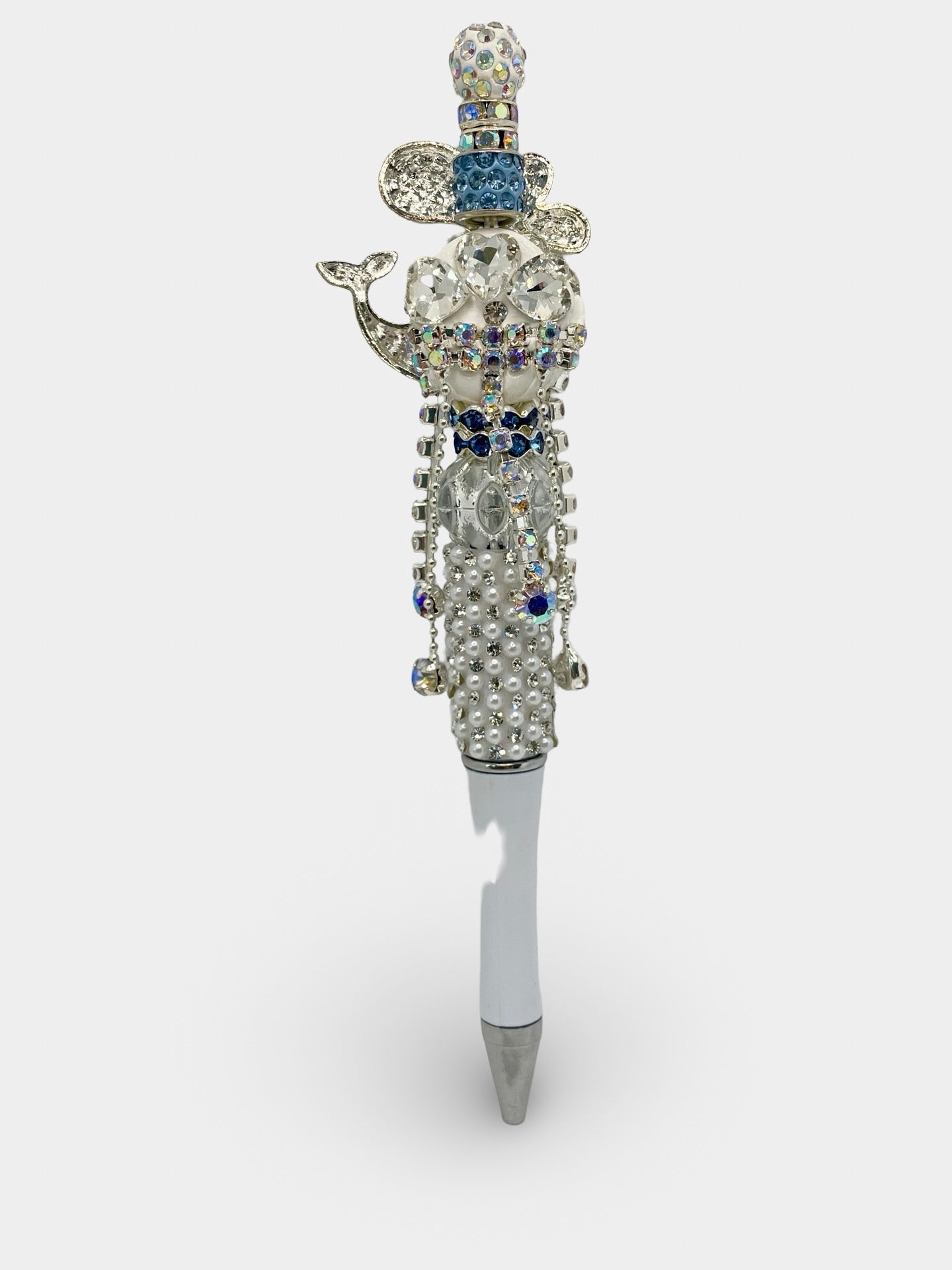 Rhinestone Whale Pen