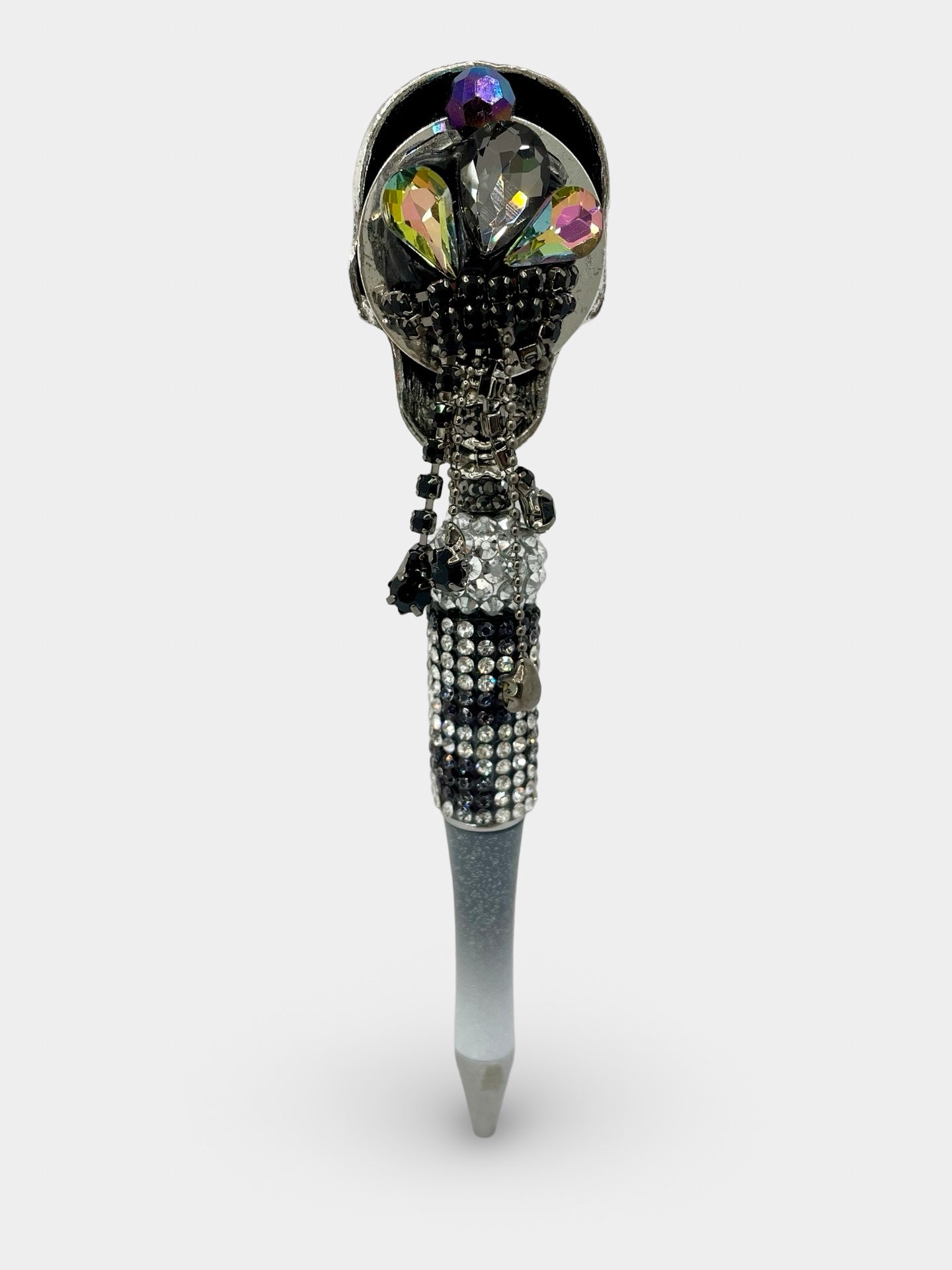 Gothic Silver Skull Pen