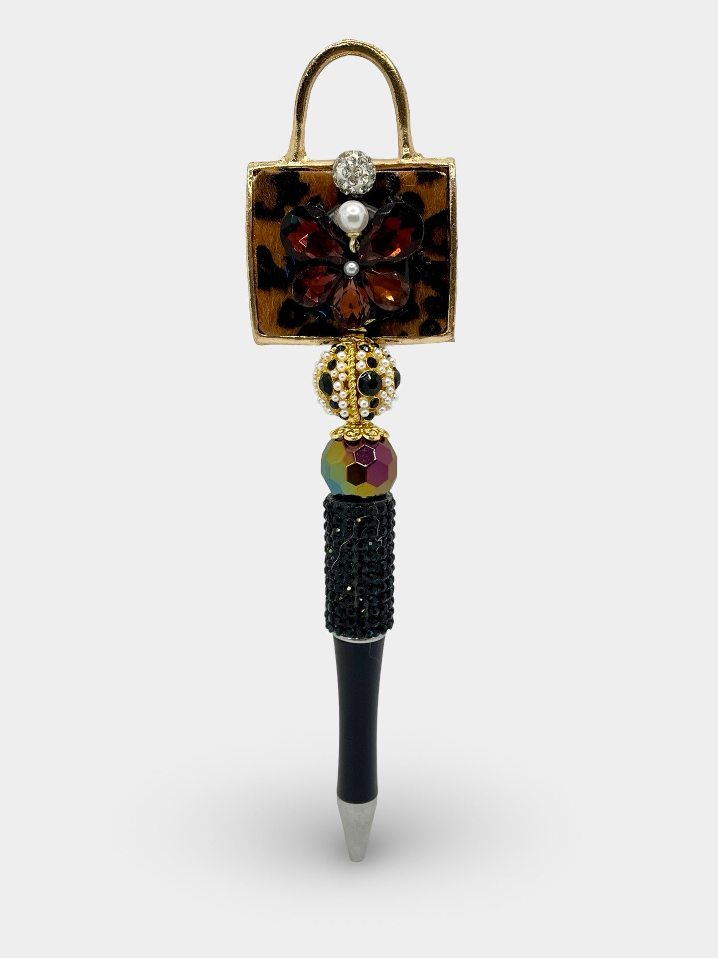 Leopard Buckle Purse Pen