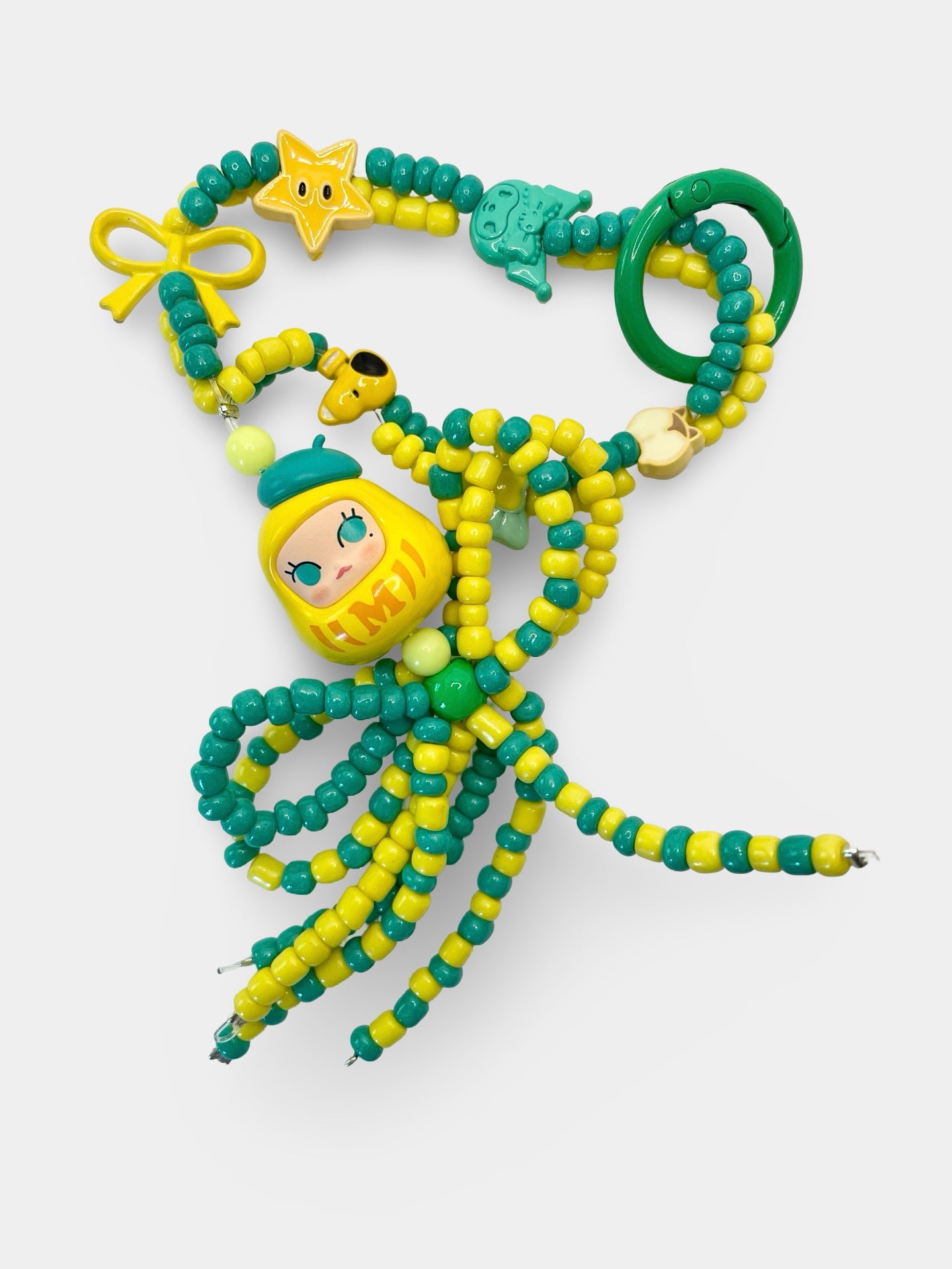 Yellow and Green Molly Phone Chain