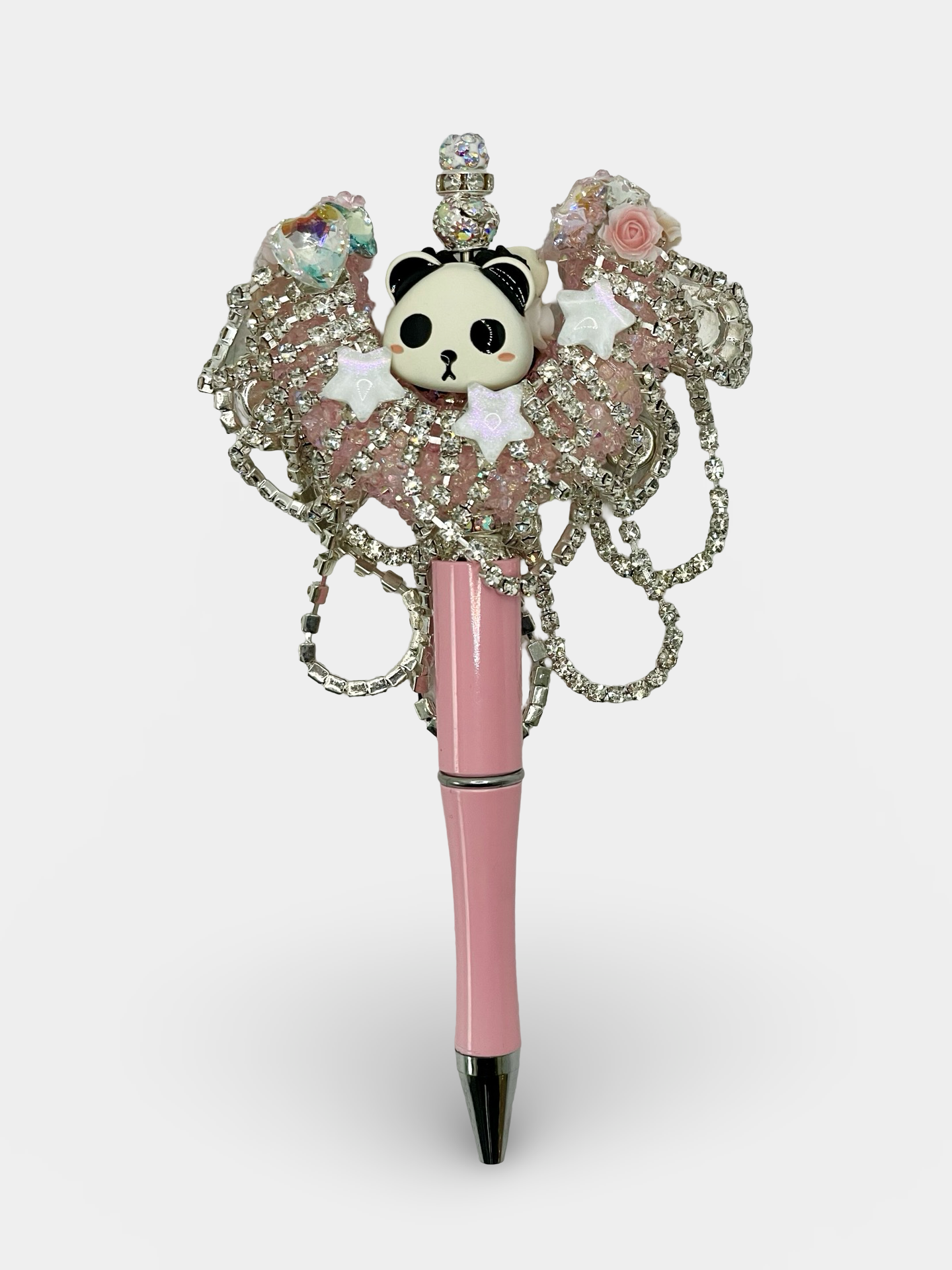 Sparkle Pink Panda Pen