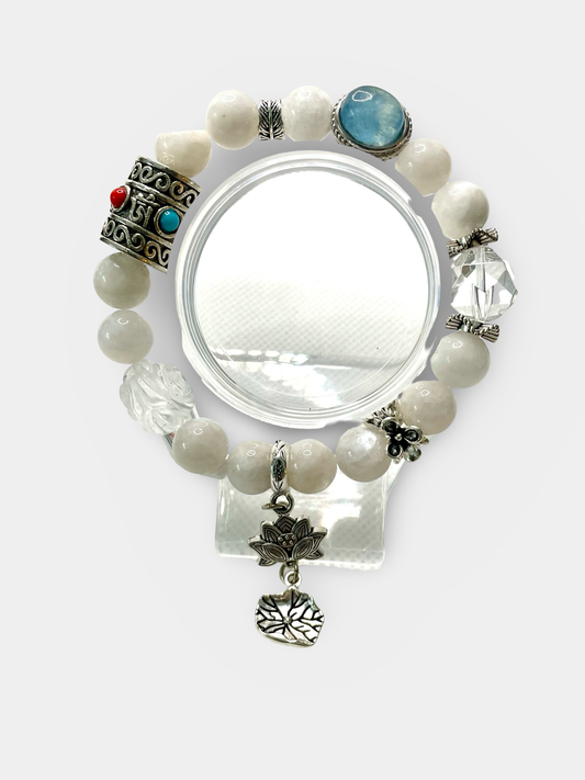 White Quartz Bracelet