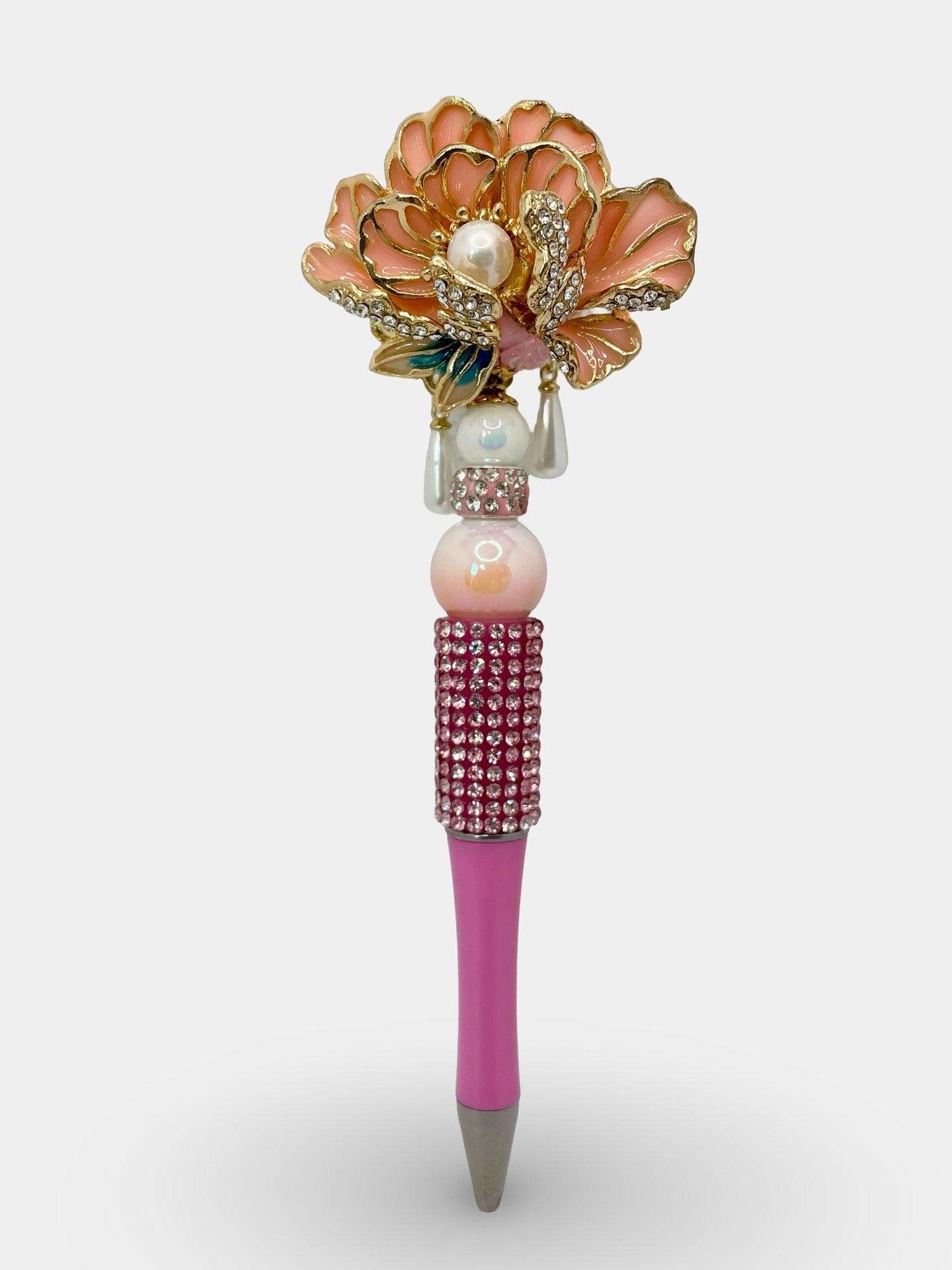 Coral Peony Pen