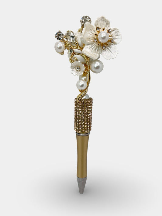 White Blossom Pen