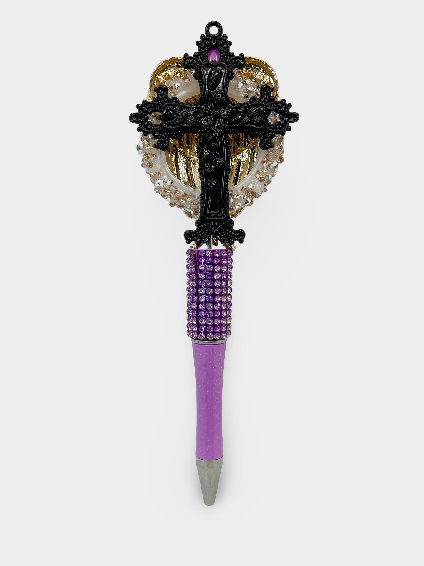 Purple Angle Wing Pen