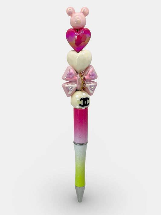 Hearts & Bow Pen