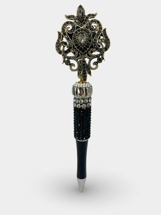 Black Jeweled Pen