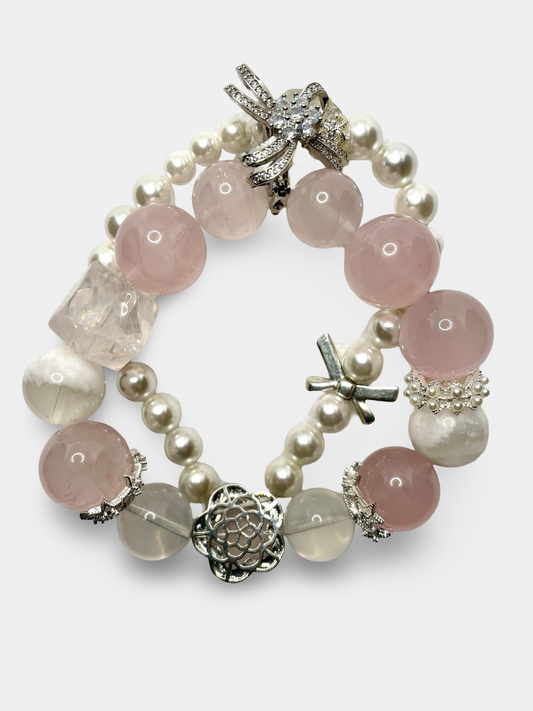 Rose Quartz Princess Bracelet