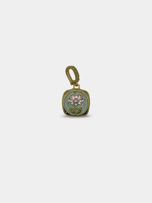 Pink Flower Charm