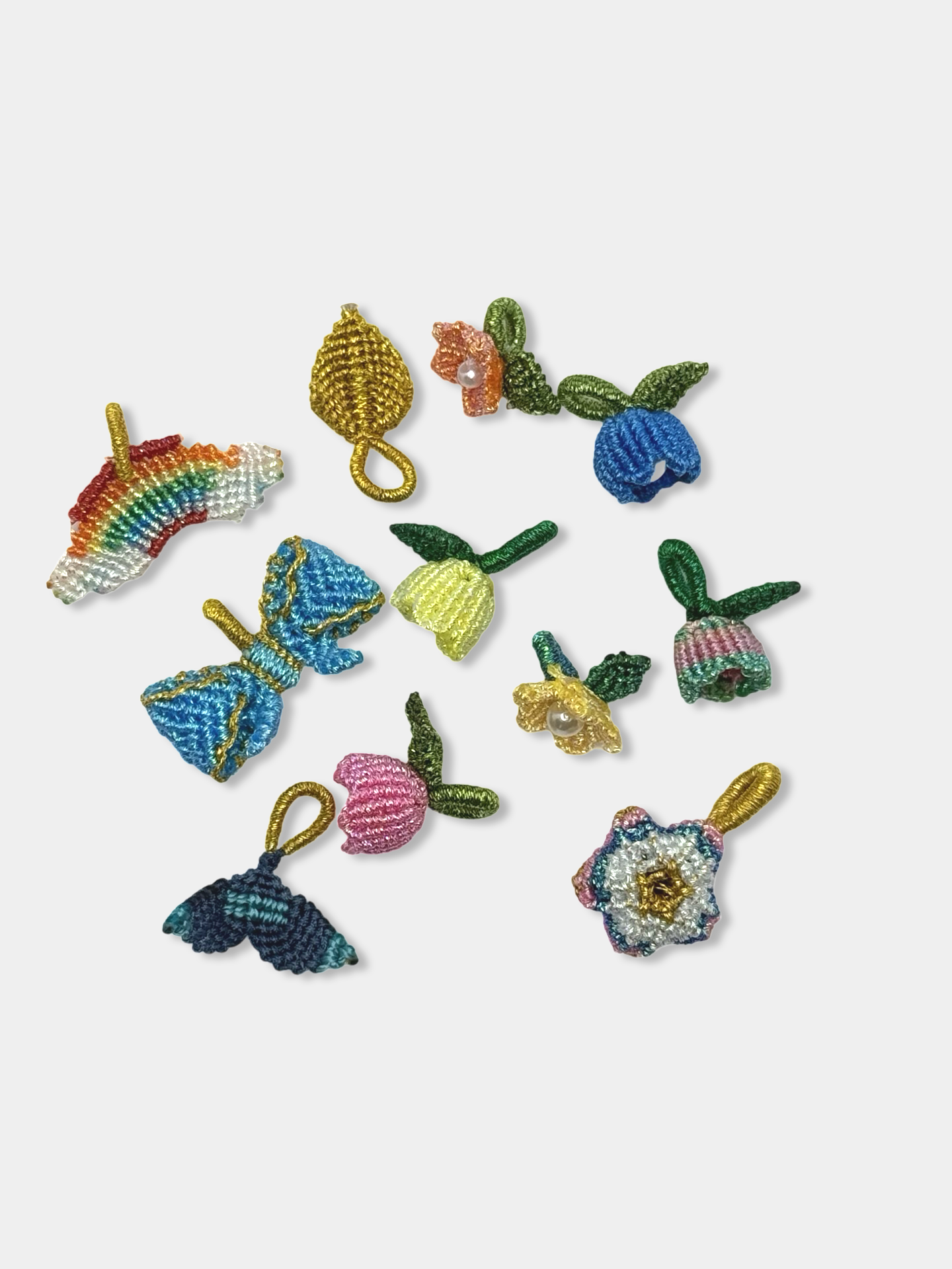 Woven Pendant Charms