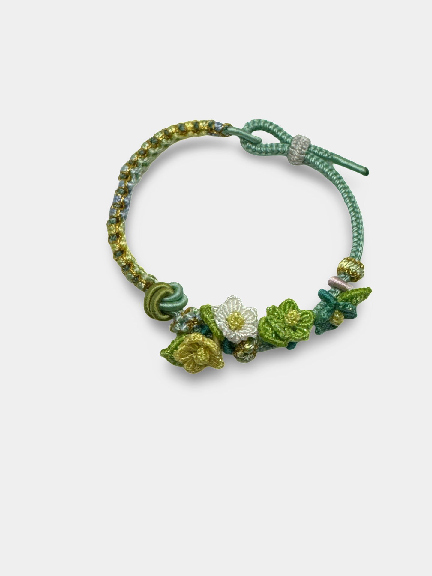 Woven Flower Bracelets