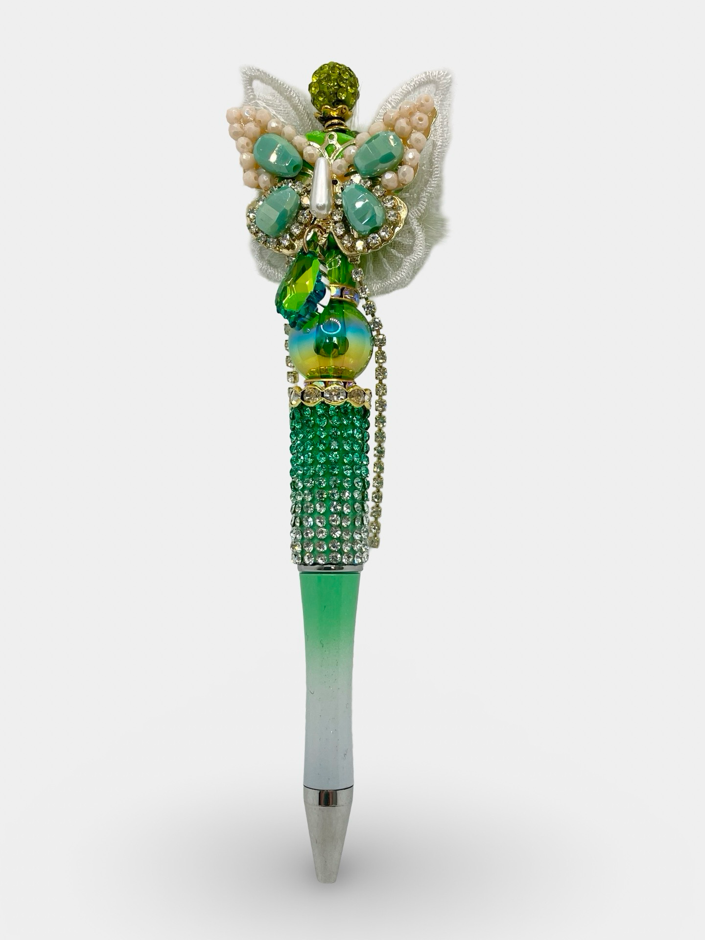 Beaded Butterfly Pen