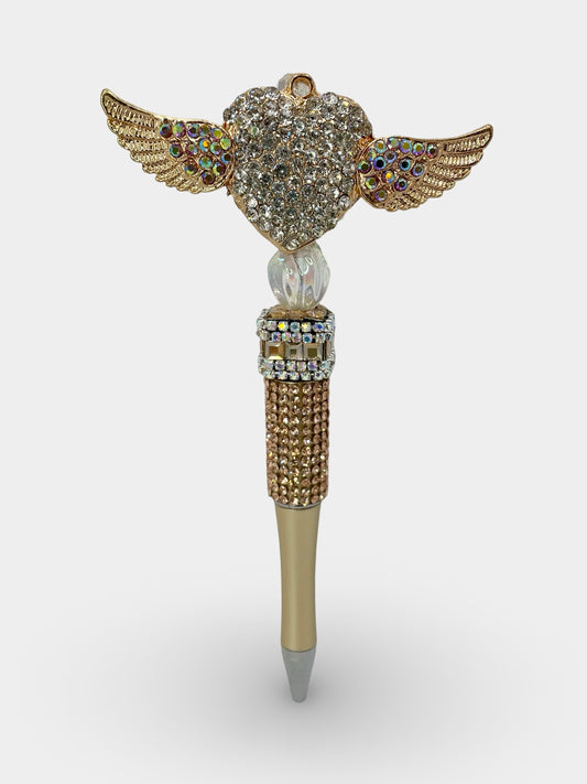 Winged Heart Pen